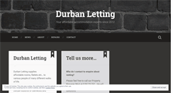 Desktop Screenshot of durban-letting.com
