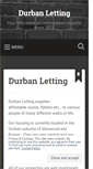 Mobile Screenshot of durban-letting.com